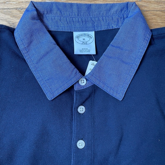Brooks Brothers polo with Contrast trim, XL,NWT - Picture 3 of 3